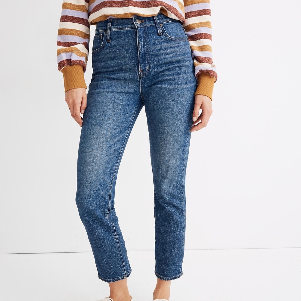 Madewell Classic Straight Jeans
